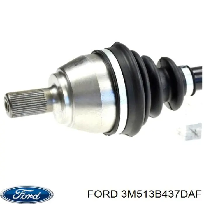 3M513B437DAF Ford Semieixo (acionador) dianteiro esquerdo
