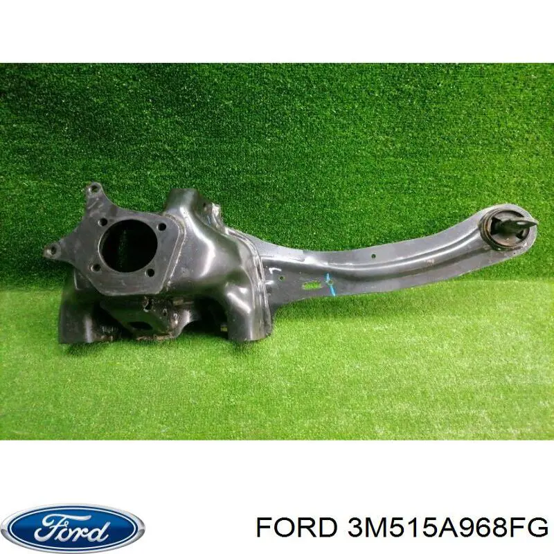 3M515A968FG Ford Braço oscilante (tração) longitudinal inferior direito de suspensão traseira