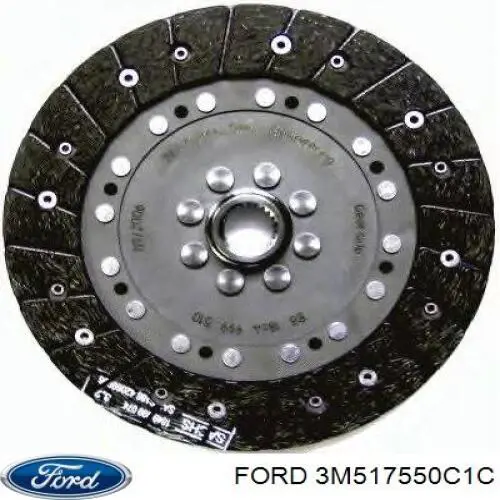 3M517550C1C Ford Disco de embraiagem