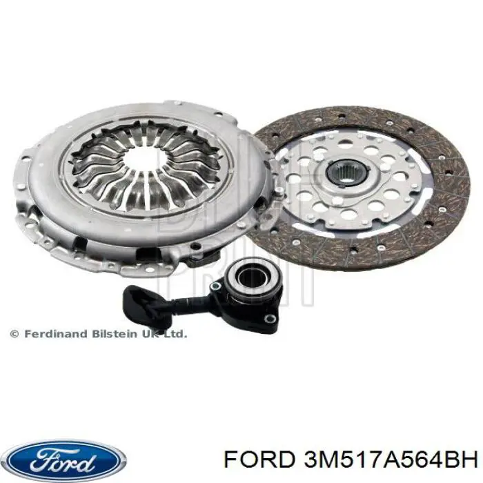 Compre 3M517A564BH Ford Cilindro de trabalho de embraiagem montado com rolamento de desengate