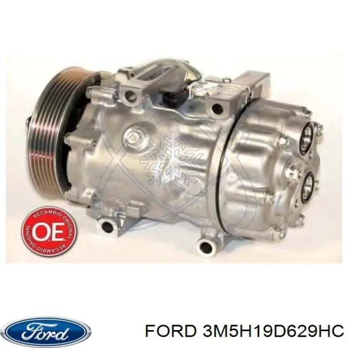 3M5H19D629HC Ford Compressor de aparelho de ar condicionado