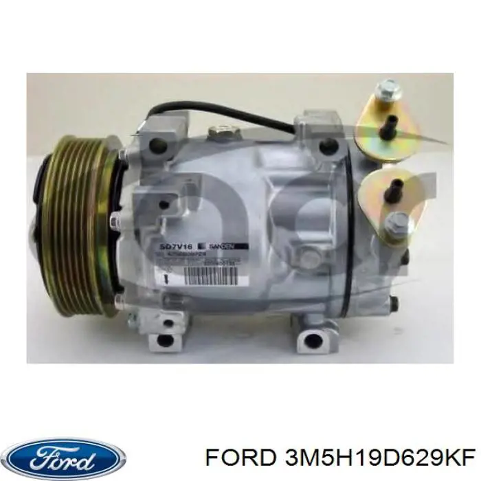 Compressor de aparelho de ar condicionado Ford 3M5H19D629KF preço, a partir de 73,21 USD