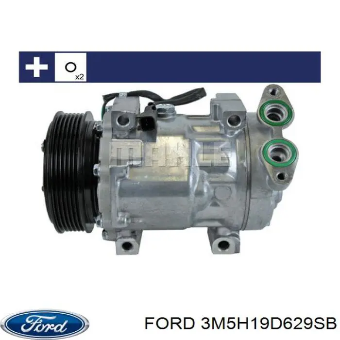3M5H19D629SB Ford Compressor de aparelho de ar condicionado