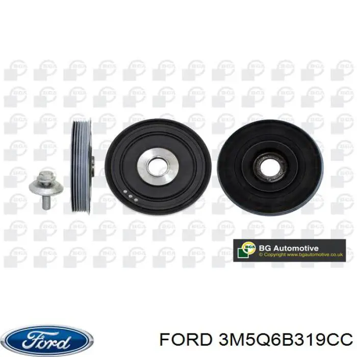 Compre 3M5Q6B319CC Ford Polia de cambota