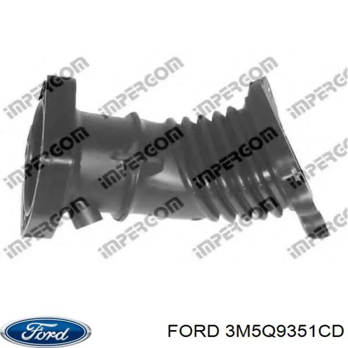 3M5Q9351CD Ford Cano derivado de ar, da válvula de borboleta