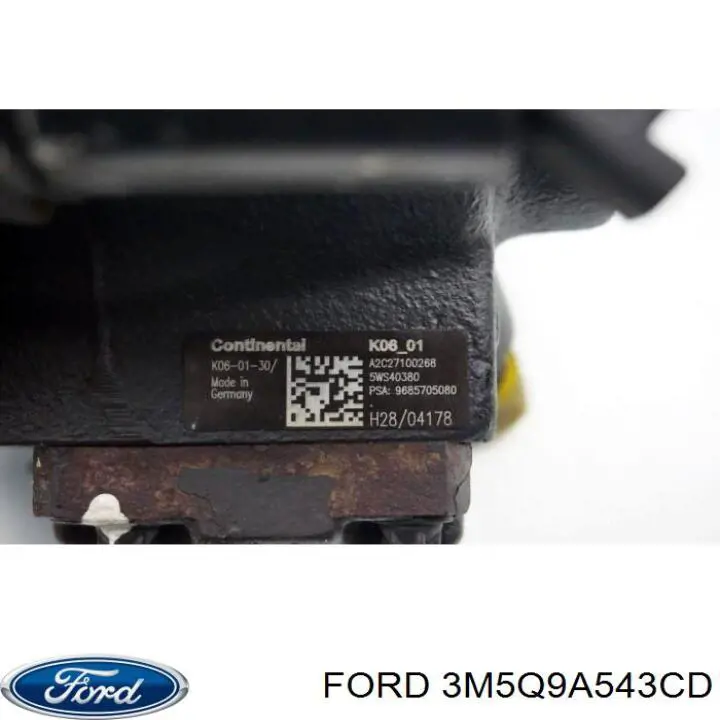 3M5Q9A543CD Ford Bomba de combustível de pressão alta