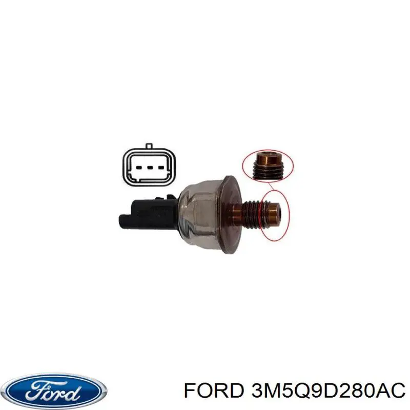 Distribuidor de combustível (rampa) Ford 3M5Q9D280AC preço, a partir de 74,62 USD