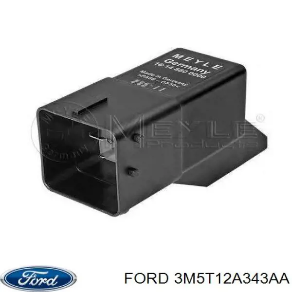 Relê das velas de incandescência 3M5T12A343AA Ford
