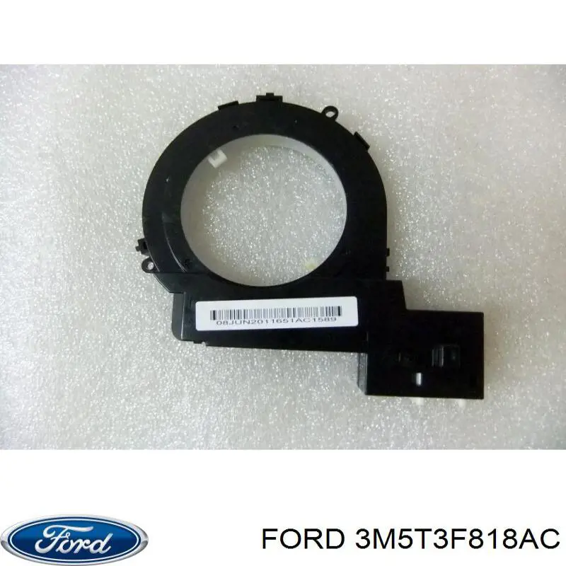 3M5T3F818AC Ford Sensor do ângulo de viragem do volante de direção