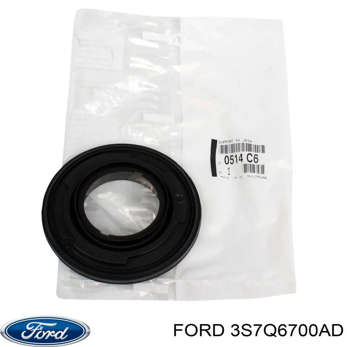 Compre 3S7Q6700AD Ford Vedação dianteira de cambota de motor