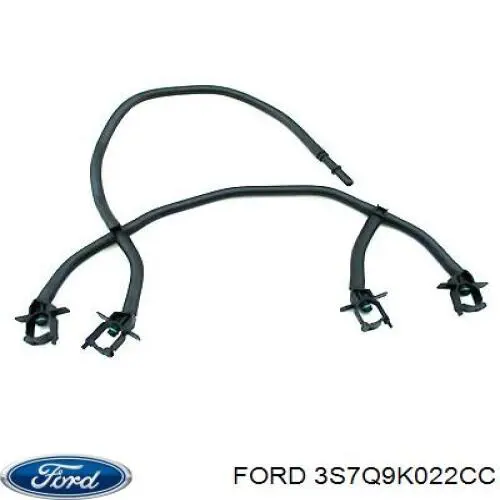 3S7Q9K022CC Ford Tubo de combustível, inverso desde os injetores