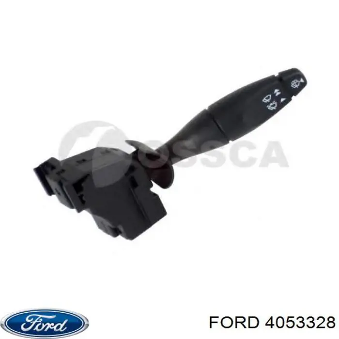 4053328 Ford Comutador direito instalado na coluna da direção