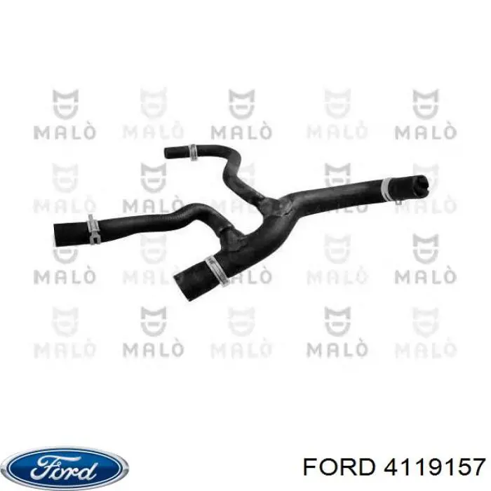 Compre 4119157 Ford Mangueira (cano derivado) inferior do radiador de esfriamento
