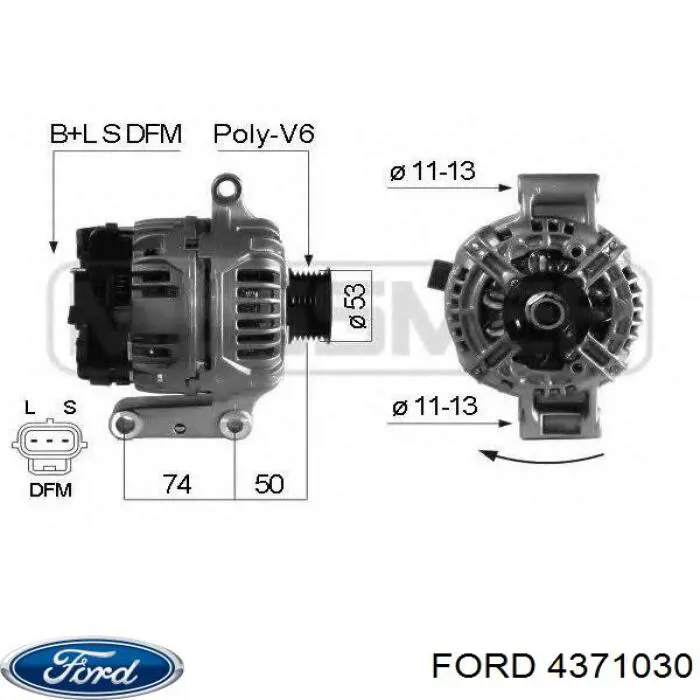 4371030 Ford Gerador