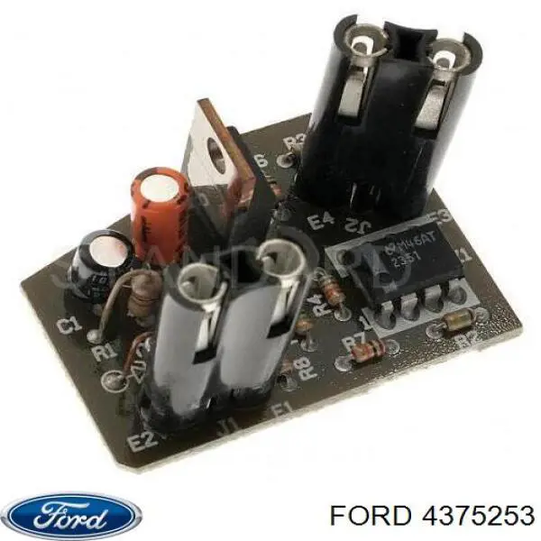 4375253 Ford Maçaneta dianteira esquerda externa da porta
