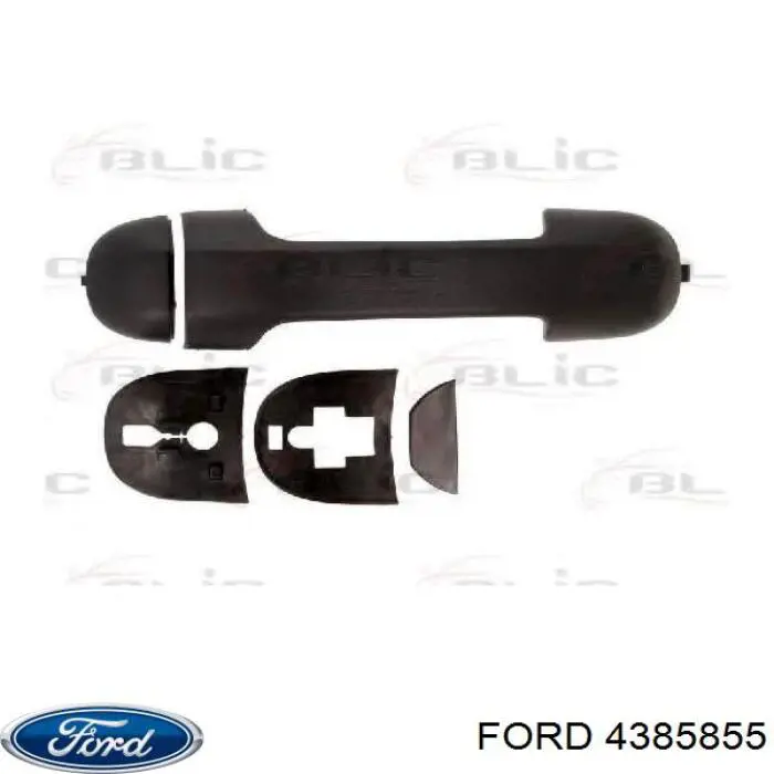 4385855 Ford Maçaneta externa da porta dianteira
