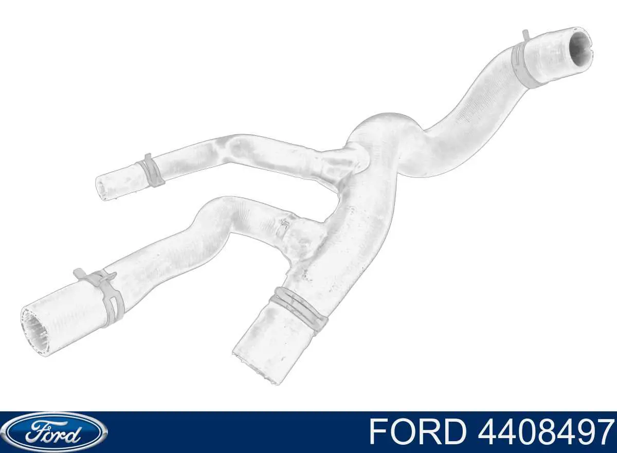 4408497 Ford Mangueira (cano derivado) inferior do radiador de esfriamento