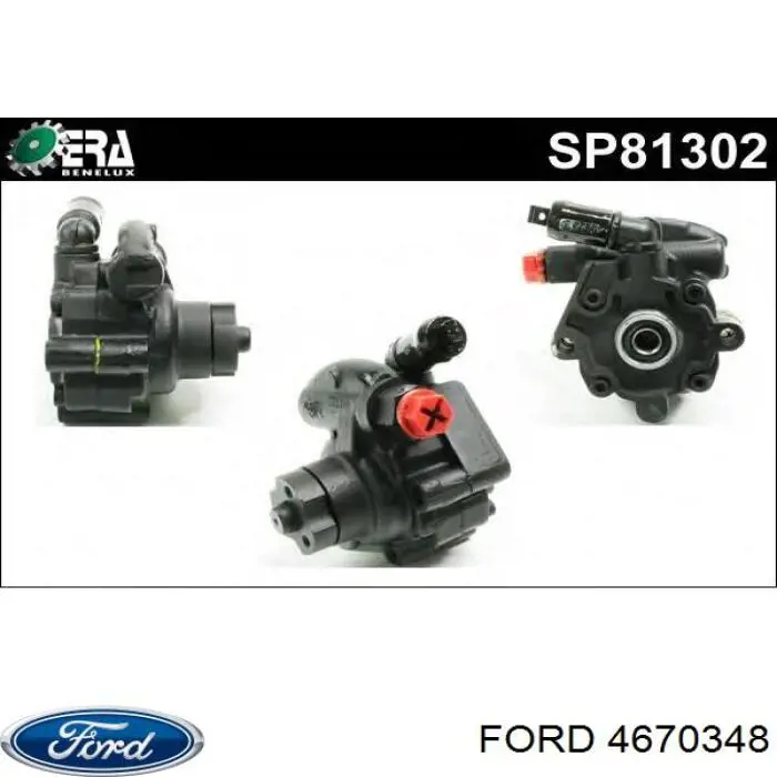 4670348 Ford Bomba da Direção hidrâulica assistida