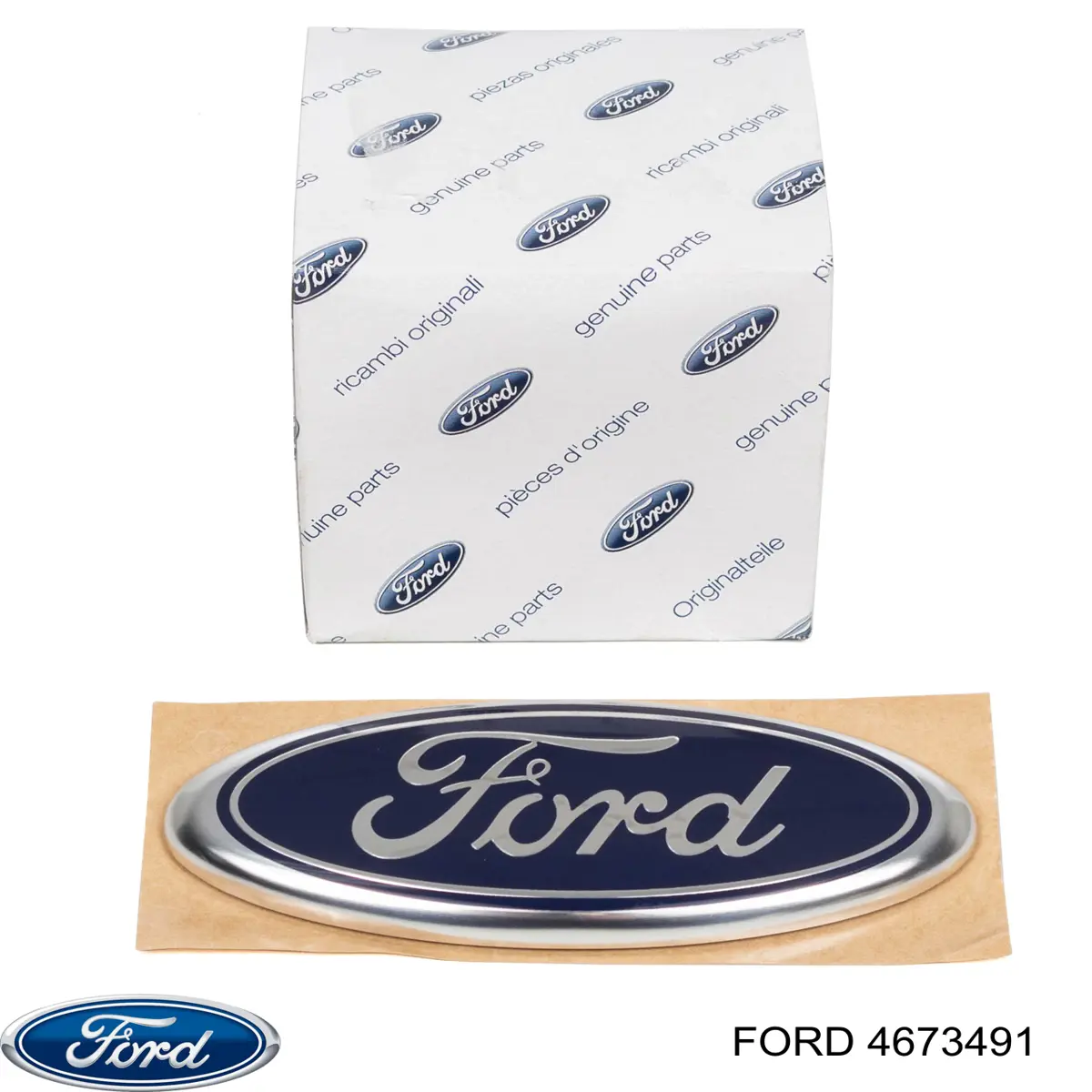 4673491 Ford Emblema de tampa de porta-malas (emblema de firma)
