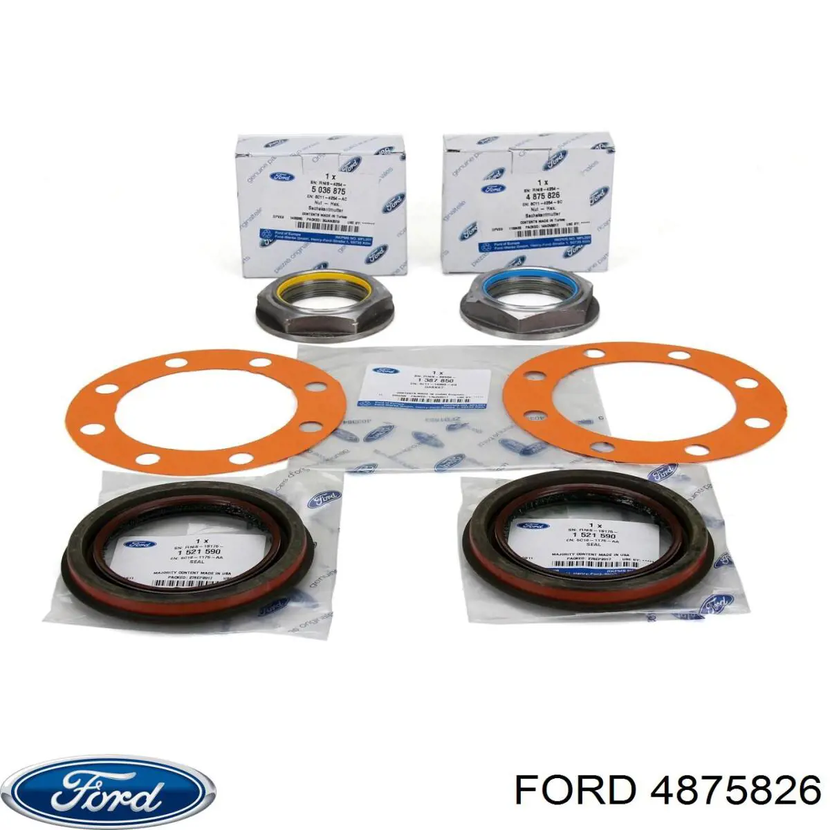 Porca de cubo traseiro Ford 4875826 preço, a partir de 37,72 USD