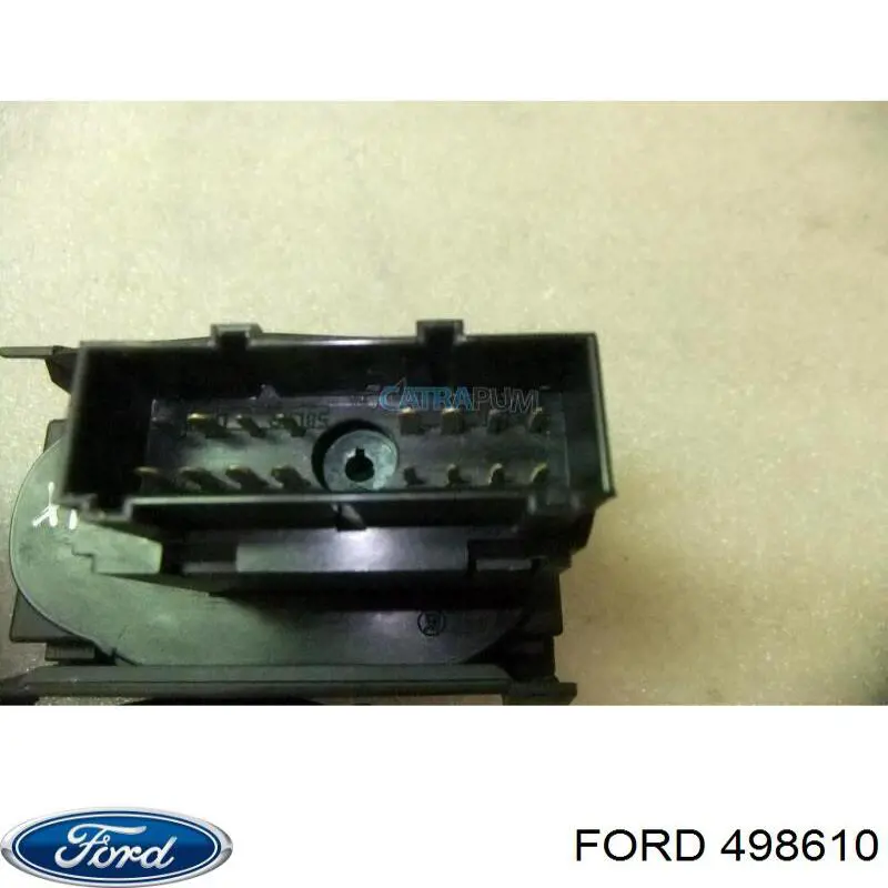 Comutador das luzes no "painel de instrumentos" Ford 498610