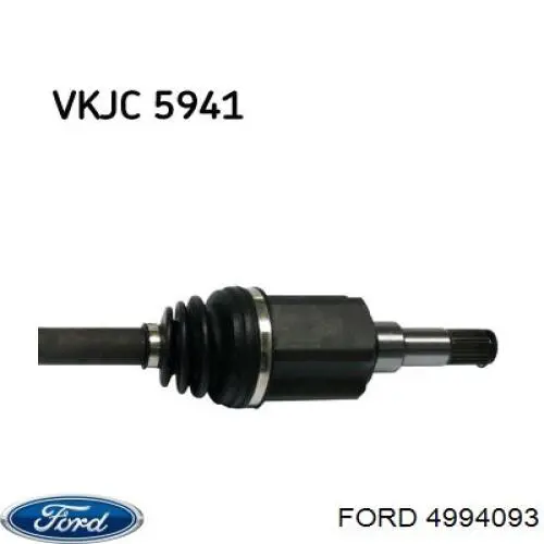 1754404 Ford Semieixo (acionador) dianteiro esquerdo