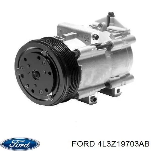 Compressor de aparelho de ar condicionado Ford Mustang  