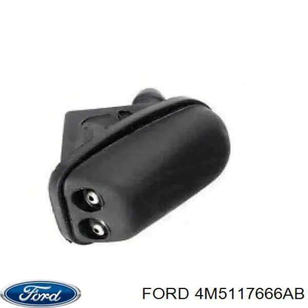 4M5117666AB Ford Injetor de fluido para lavador de pára-brisas
