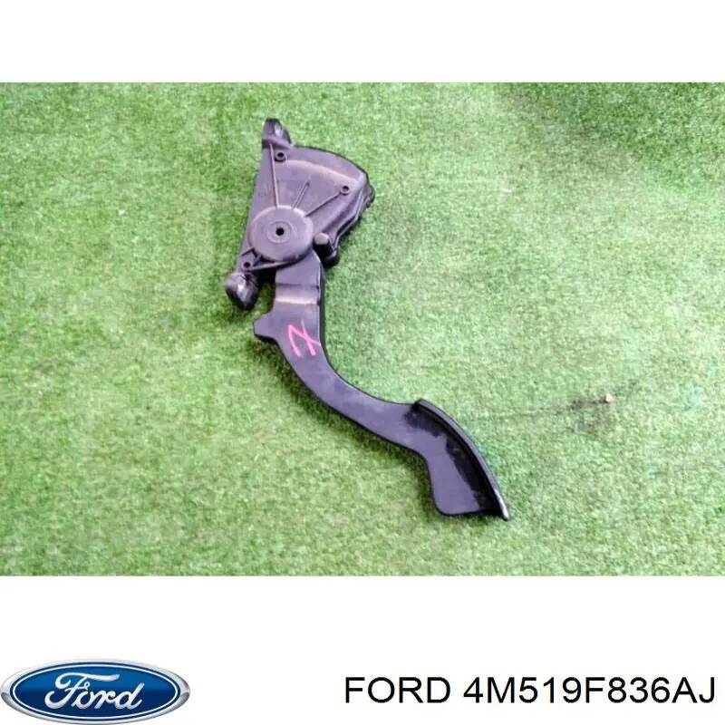 Compre 4M519F836AK Mazda Pedal de gás (de acelerador)