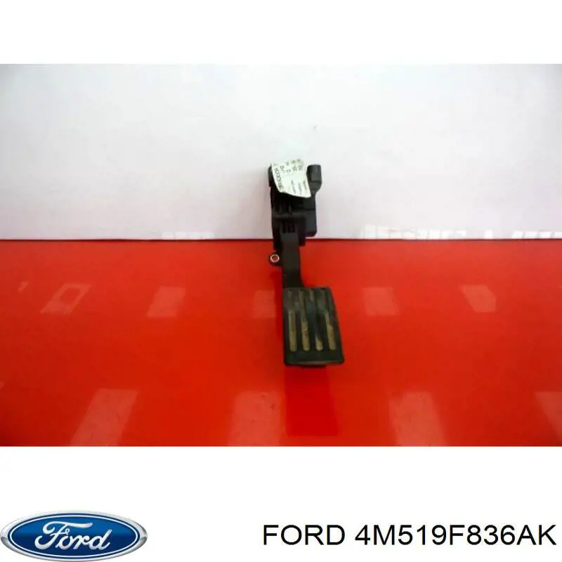 Pedal de gás (de acelerador) 4M519F836AK Mazda