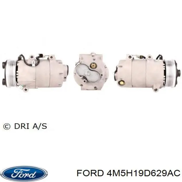 Compressor de aparelho de ar condicionado Ford 4M5H19D629AC preço, a partir de 103,11 USD
