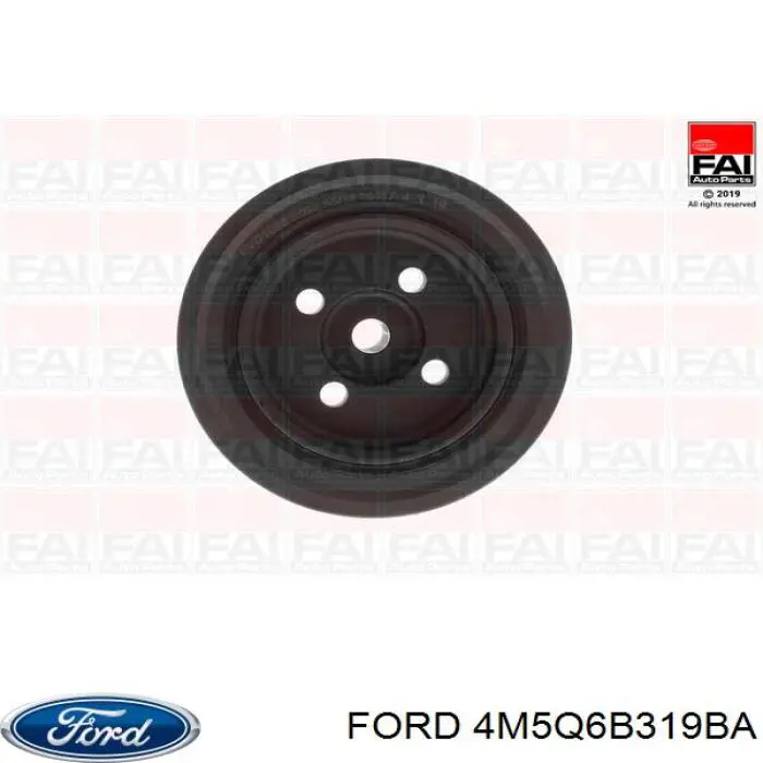 Polia de cambota Ford 4M5Q6B319BA preço, a partir de 56,18 USD