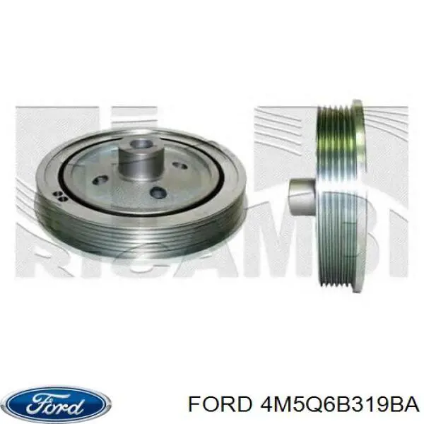 Compre 4M5Q6B319BA Ford Polia de cambota