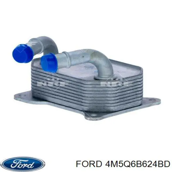 4M5Q6B624BD Ford Radiador de óleo