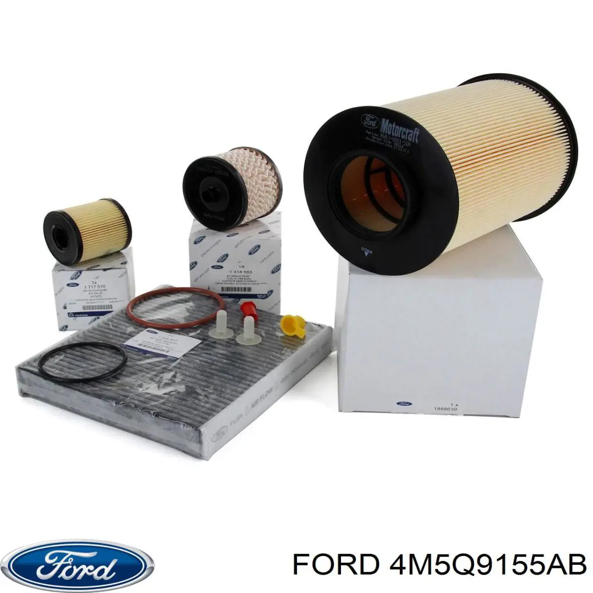 4M5Q9155AB Ford Filtro de combustível