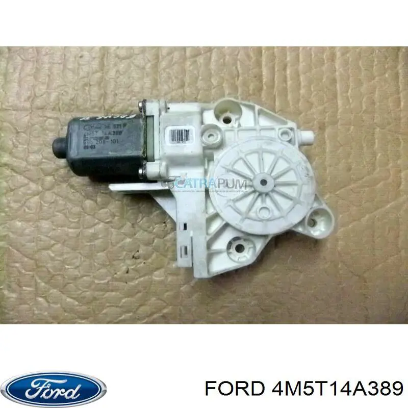 4M5T14A389 Ford Motor de acionamento de vidro da porta dianteira esquerda