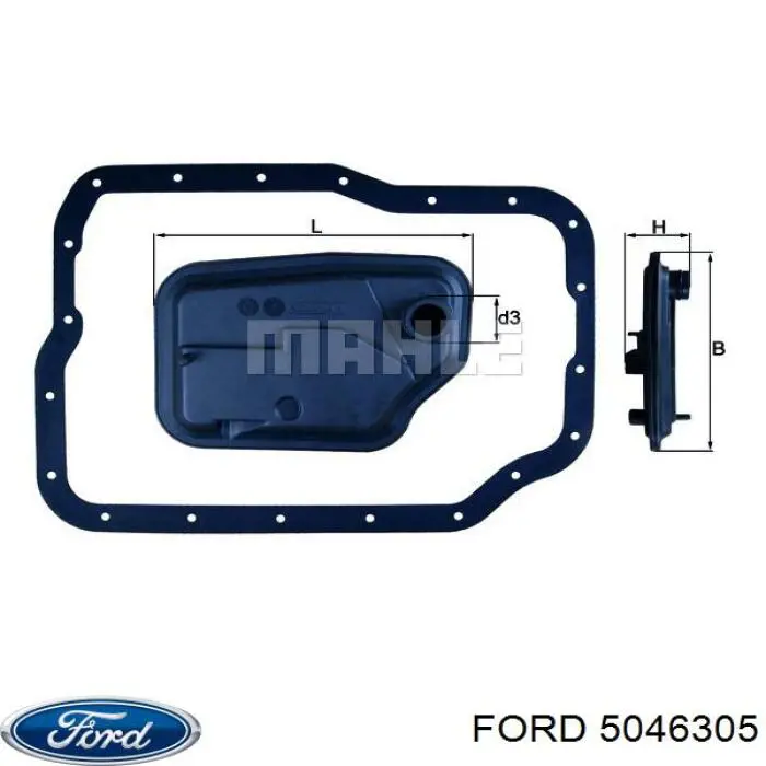 Filtro da Caixa Automática de Mudança Ford 5046305 preço, a partir de 28,07 USD