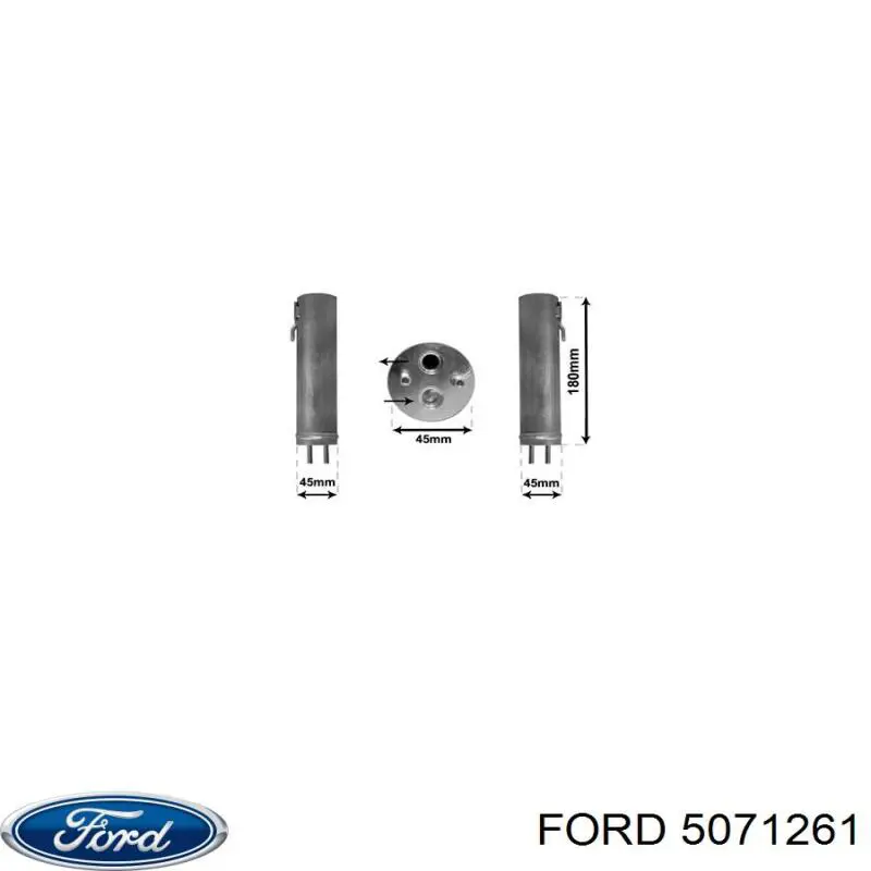 Tanque de recepção do secador de aparelho de ar condicionado Ford 5071261 preço, a partir de 34,34 USD