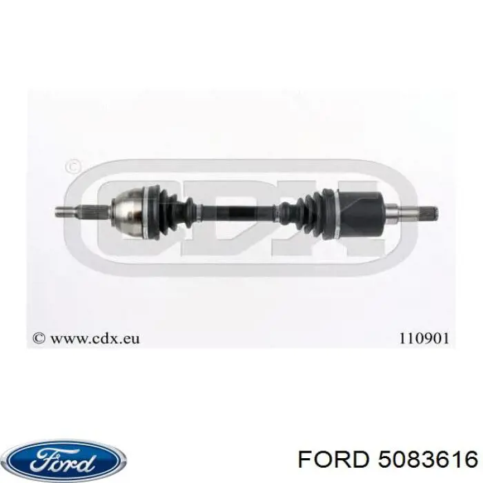 Compre 5083616 Ford Semieixo (acionador) dianteiro esquerdo