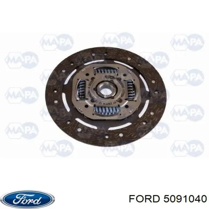 Kit de embraiagem (3 peças) Ford 5091040 preço, a partir de 25,33 USD