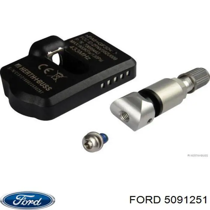 Compre 5091251 Ford Sensor de pressão de ar nos pneus