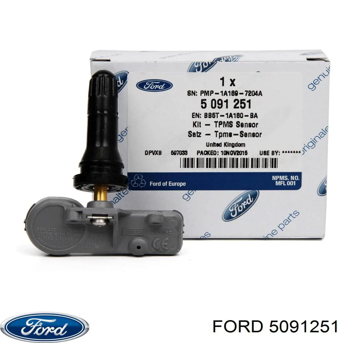 5091251 Ford Sensor de pressão de ar nos pneus