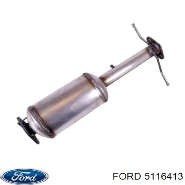 1842386 Ford Filtro de partículas do sistema dos gases de escape