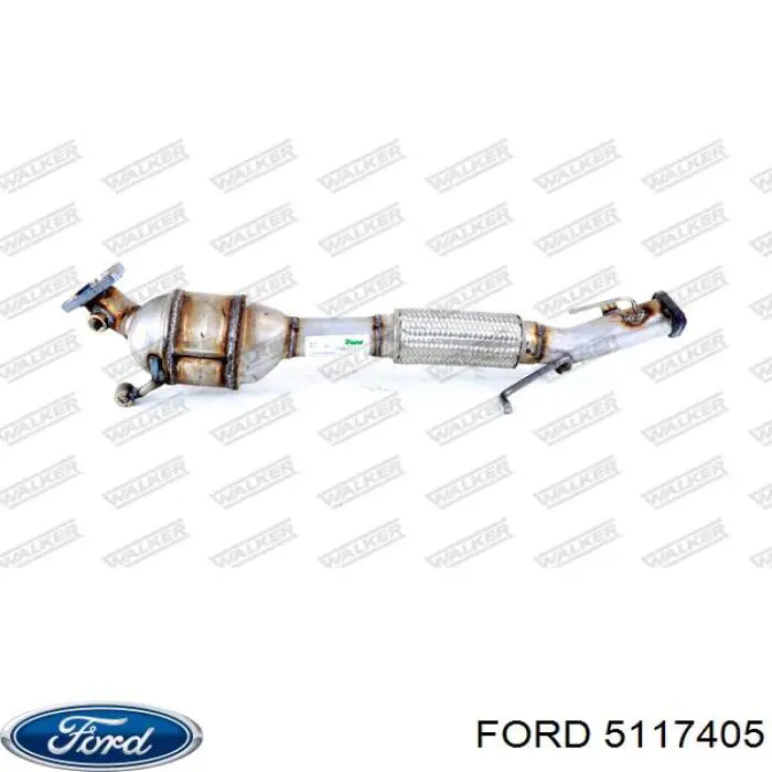 Convertidor - catalisador Ford 9T165E211FA preço, a partir de 602,06 USD