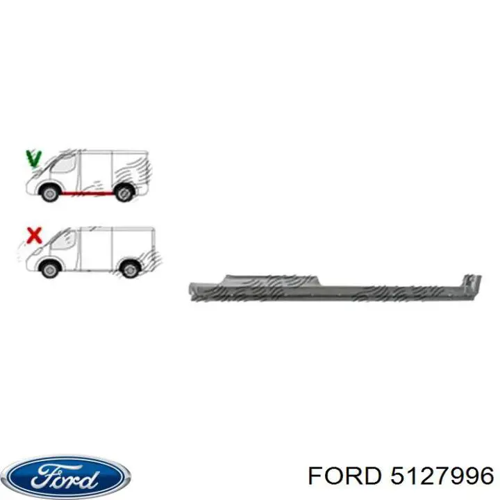 Compre 4550384 Ford Acesso externo direito