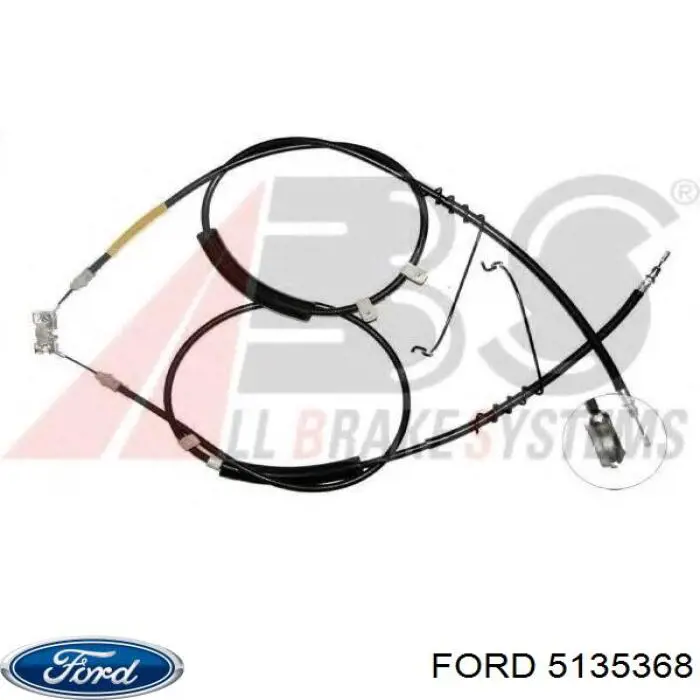 Compre 5135368 Ford Cabo traseiro direito/esquerdo do freio de estacionamento