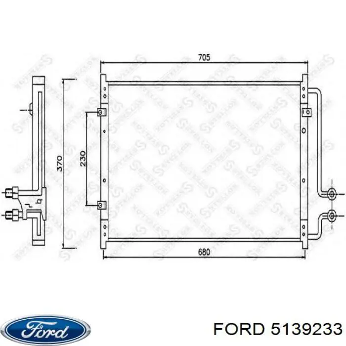 Compre 822603 VALEO Radiador de aparelho de ar condicionado