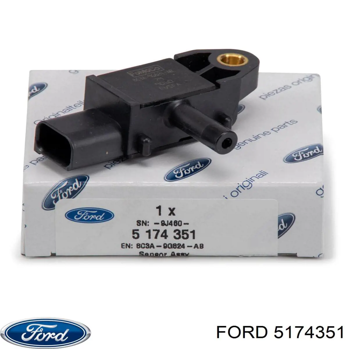 5174351 Ford Sensor de pressão dos gases de escape