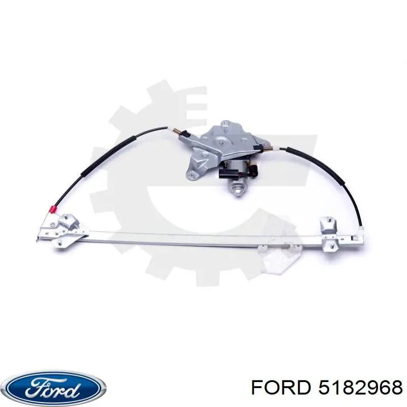 5182968 Ford Mecanismo de acionamento de vidro da porta dianteira esquerda