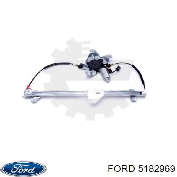 Mecanismo de acionamento de vidro da porta dianteira direita Ford 5182969 preço, a partir de 74,19 USD